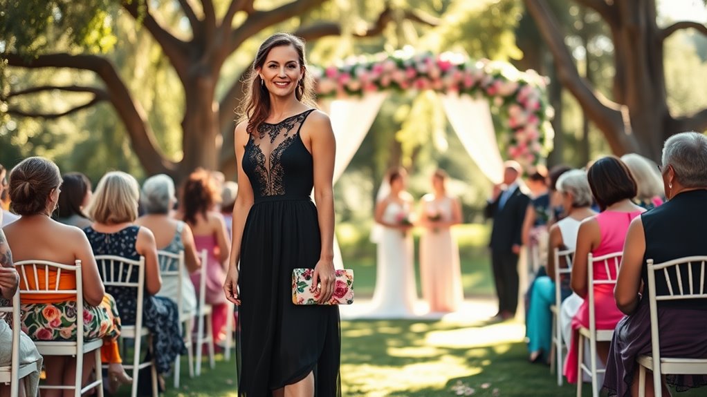 black attire wedding guidelines