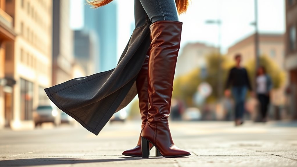 bold statement making boots