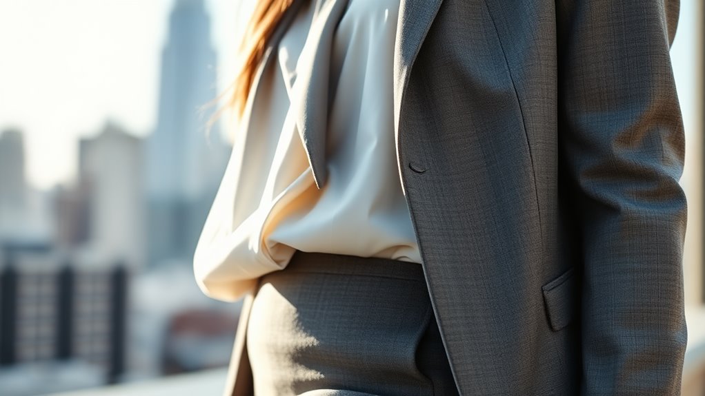 gray represents neutral professionalism