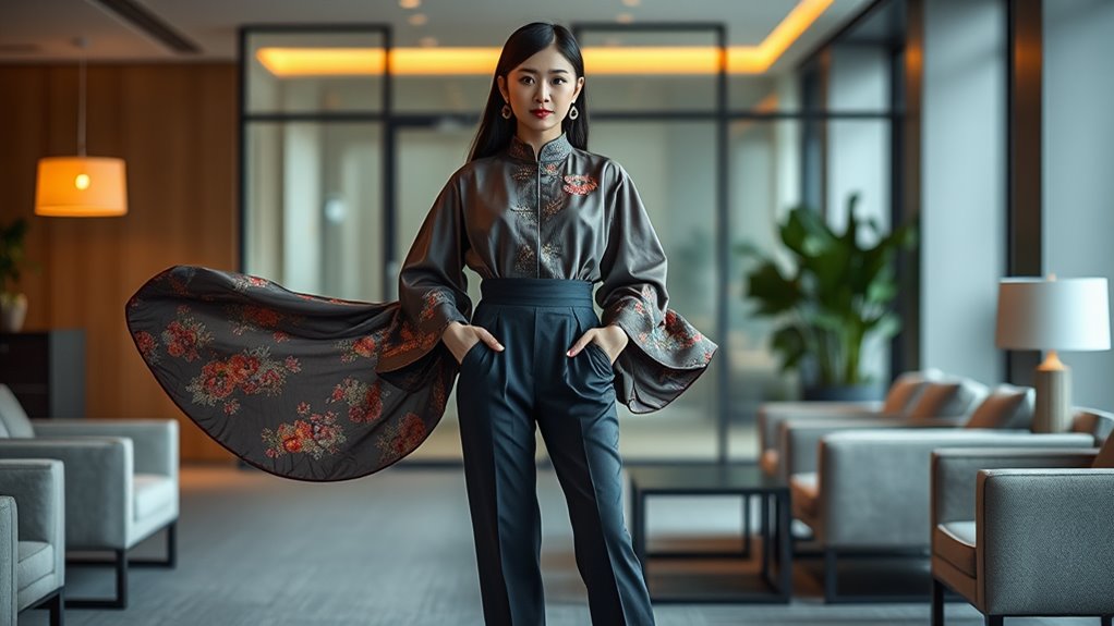 integrating hanfu into fashion