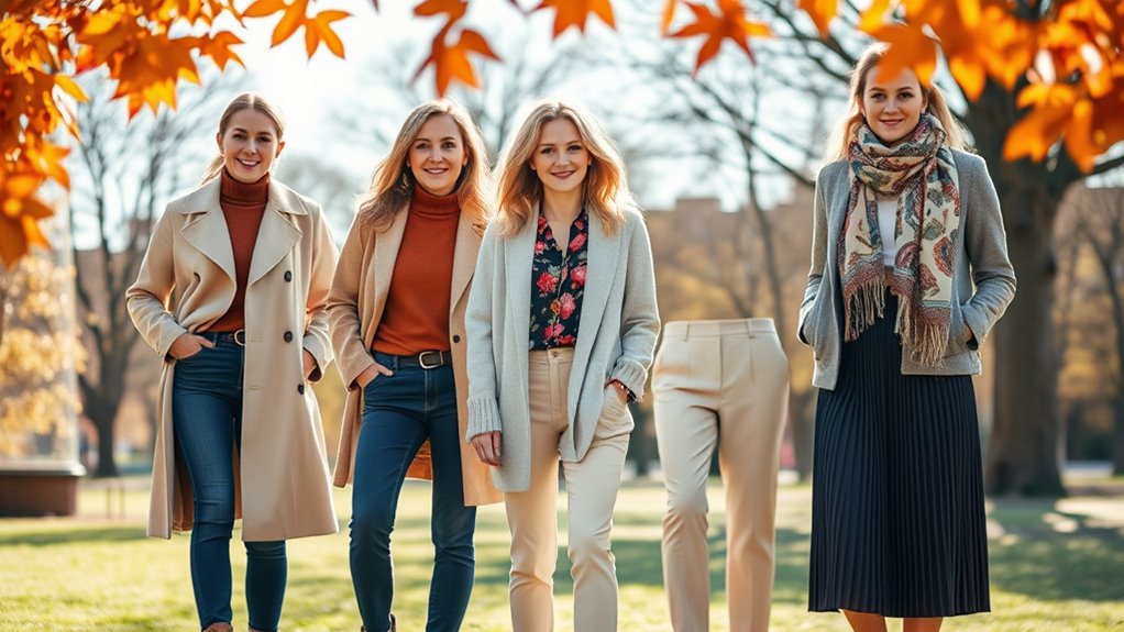 mild weather outfit ideas