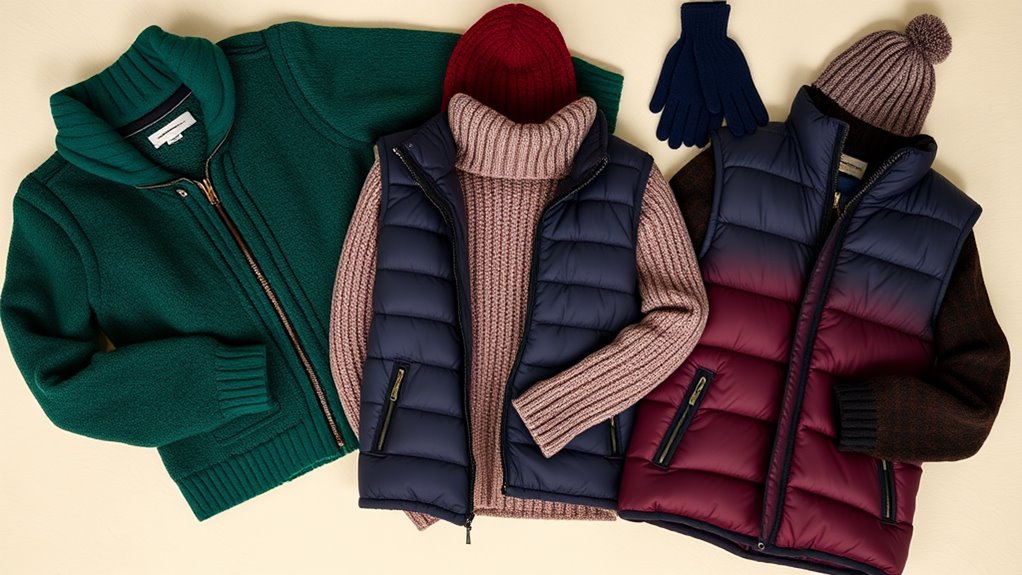 warm protective clothing layers