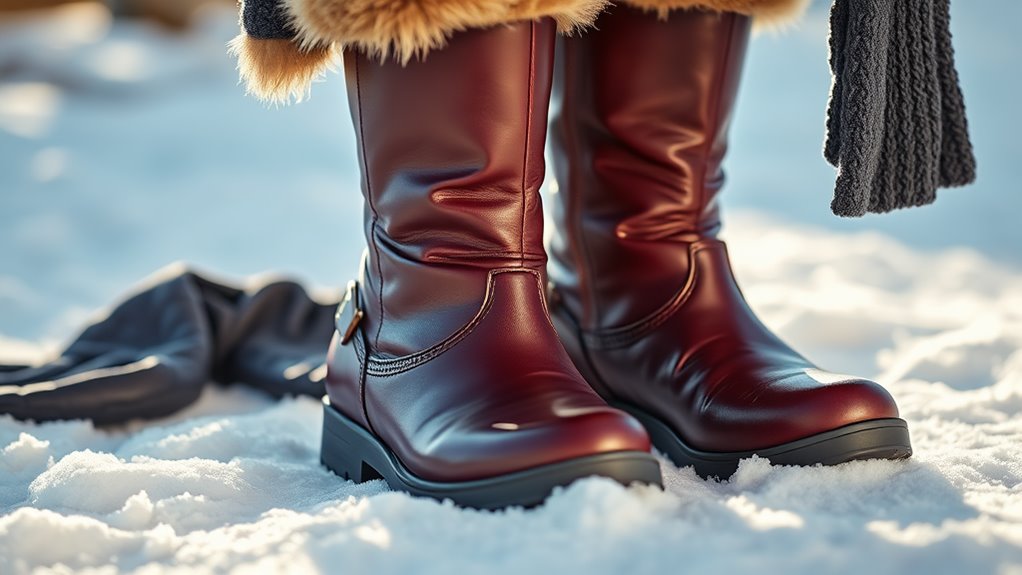 warm protective footwear option