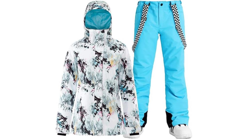 winter sports snowsuit set