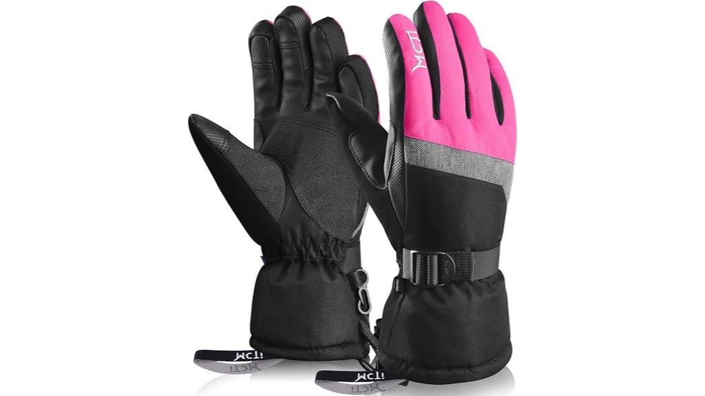 women s waterproof ski gloves