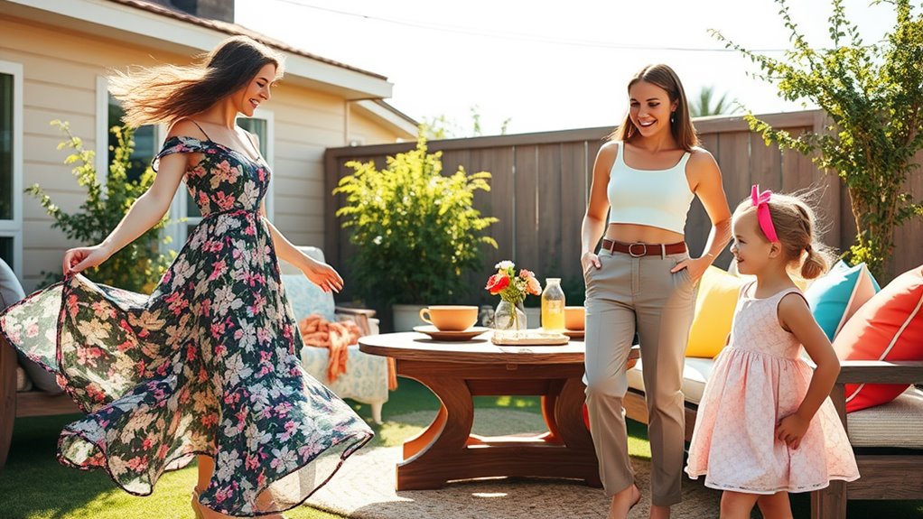 chic attire for gatherings