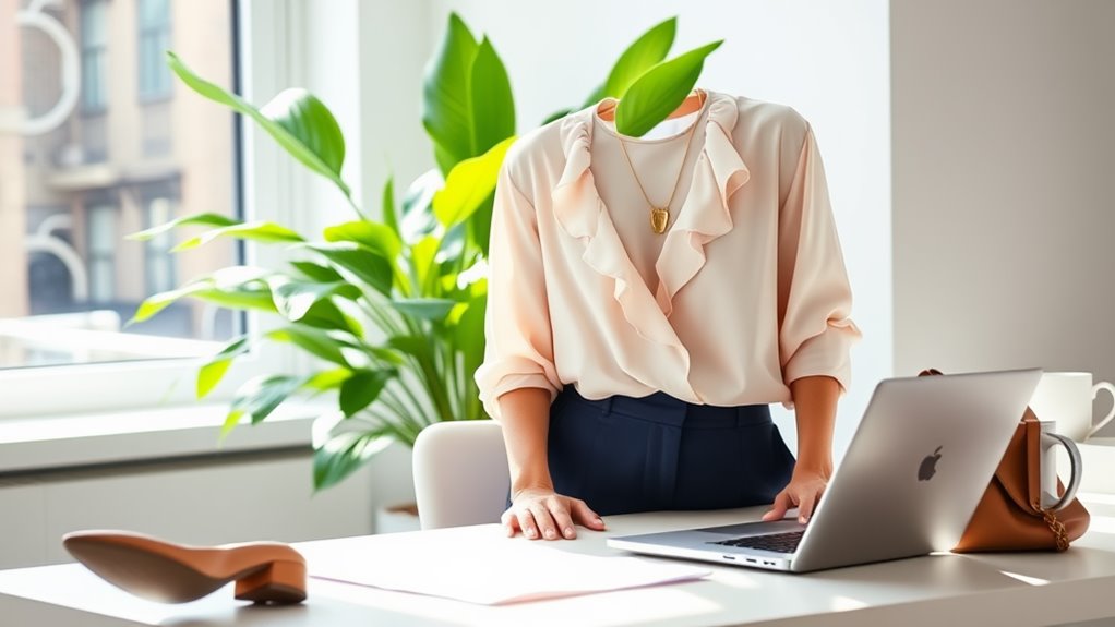 chic office ready casual wear