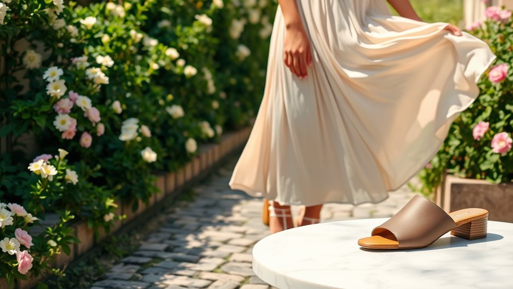 comfortable and elegant footwear