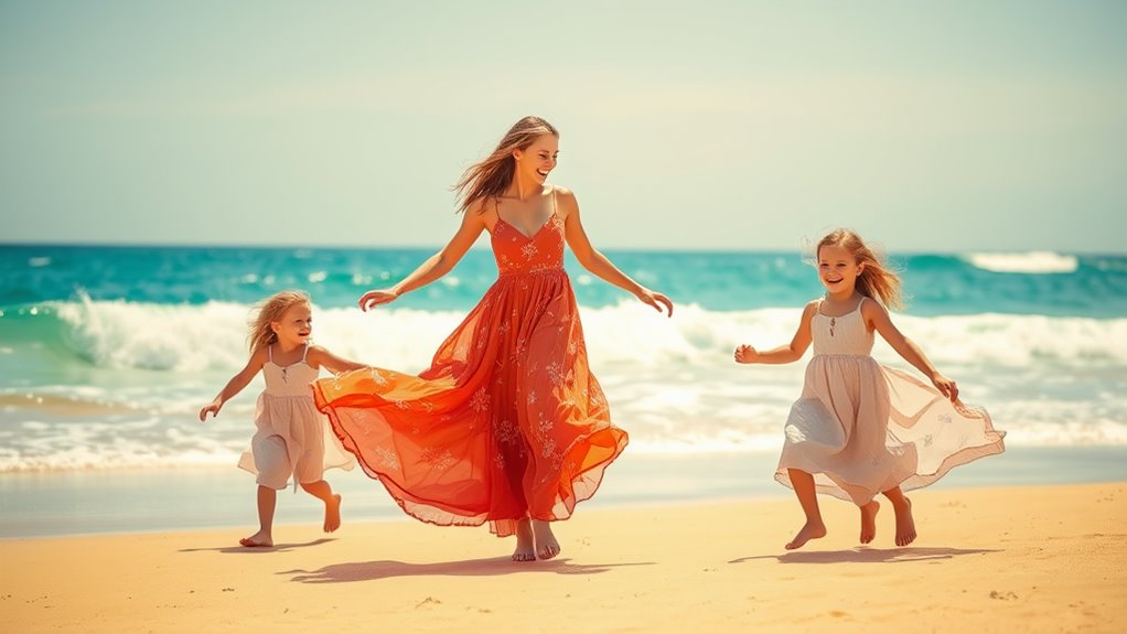 effortless breezy dress fashion