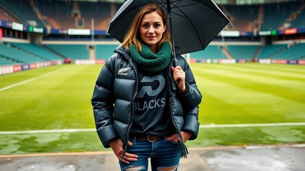 layered clothing for versatility