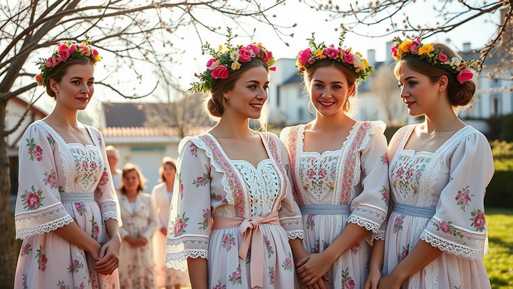 nature inspired easter attire