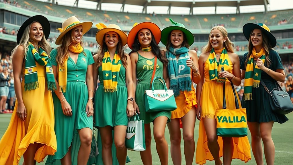 show your team spirit