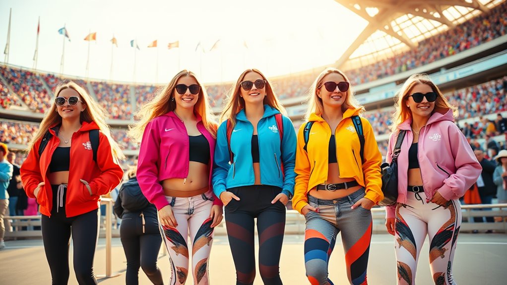 stylish comfortable olympic attire