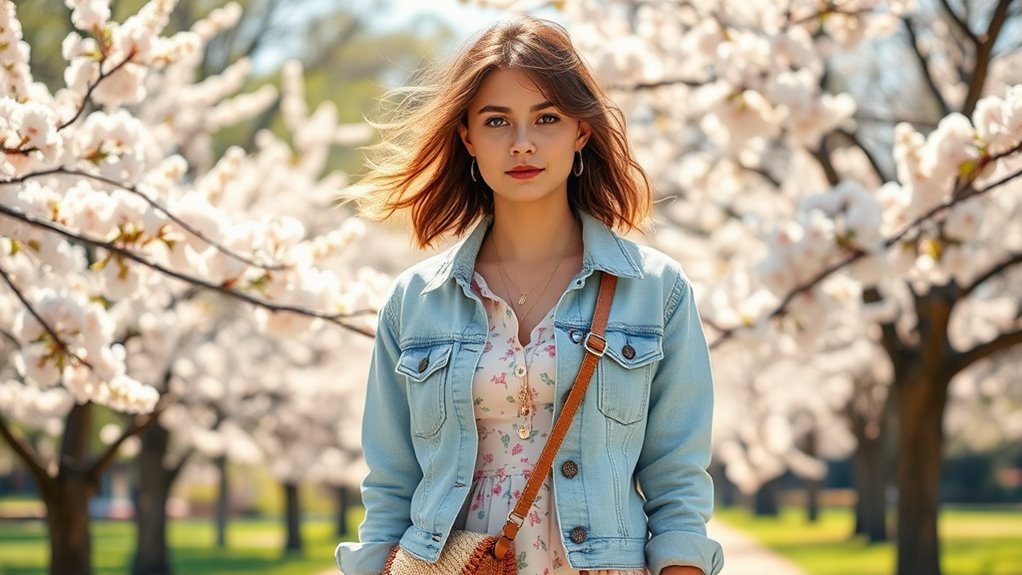 stylish layering denim jackets