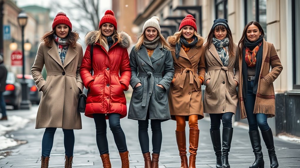 stylish winter jackets available