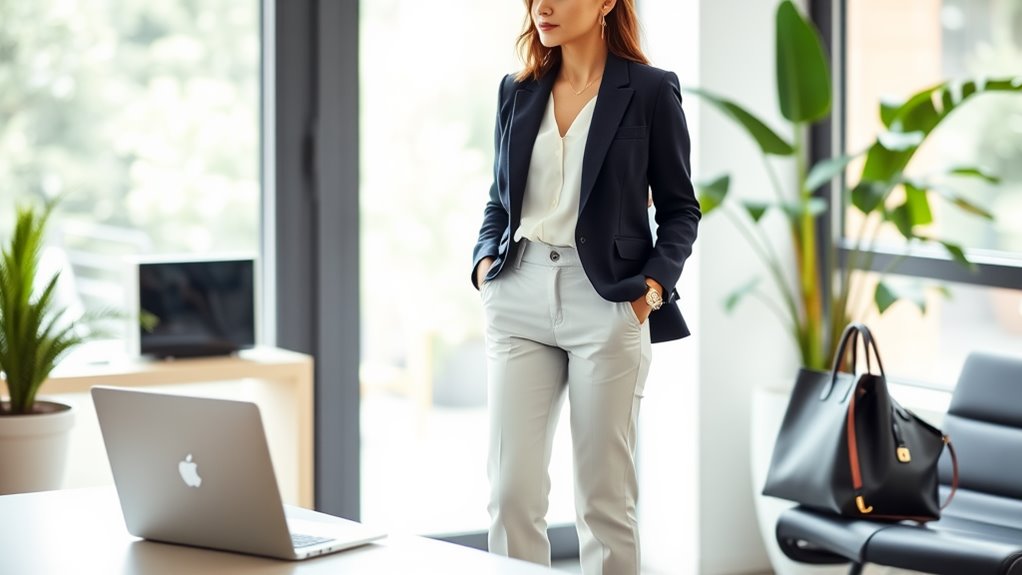 stylish yet comfortable attire
