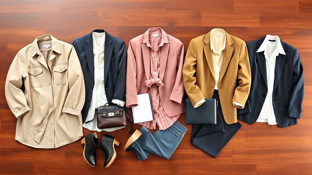 stylish yet relaxed attire