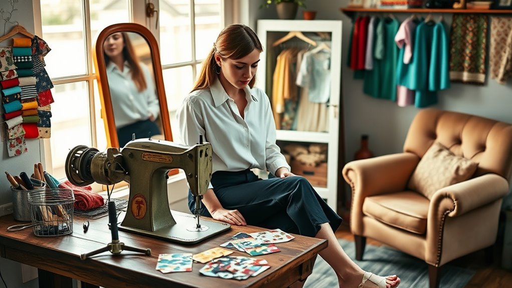 tailoring clothes for fit