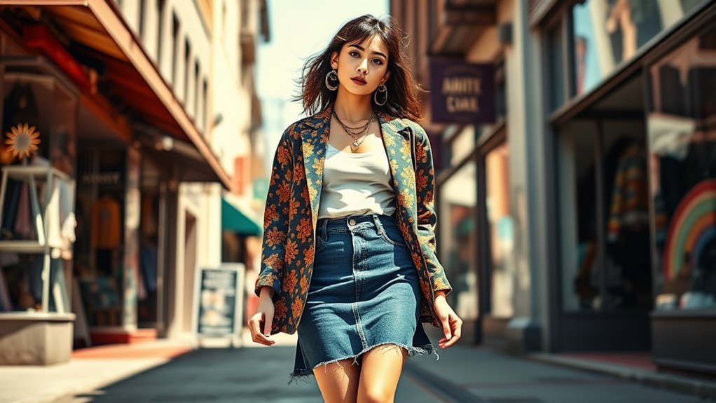 thrifted vintage style statements
