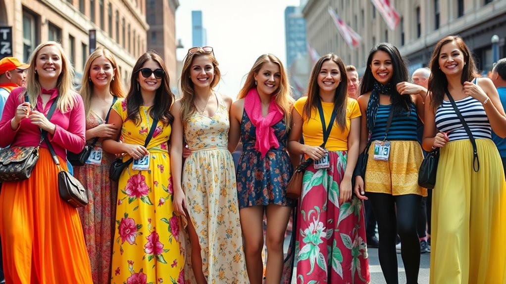 vibrant hues and designs