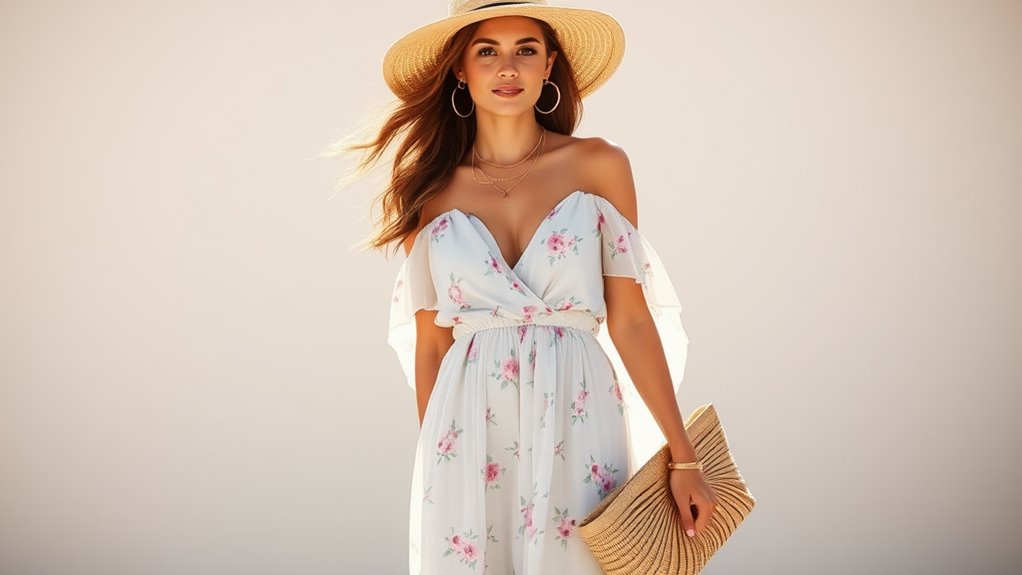 accessorize cold shoulder dress