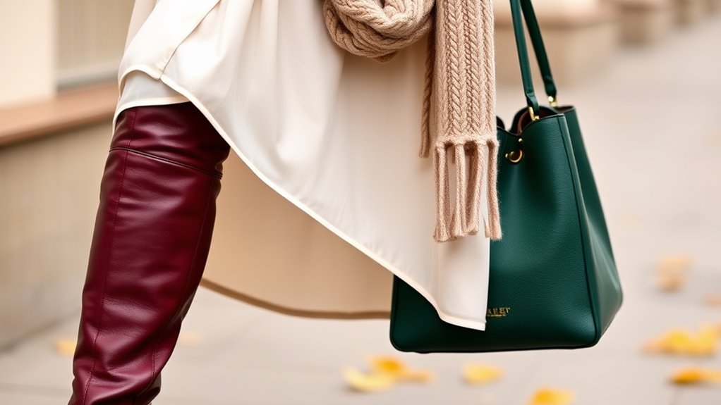 accessorize knee high boots stylishly