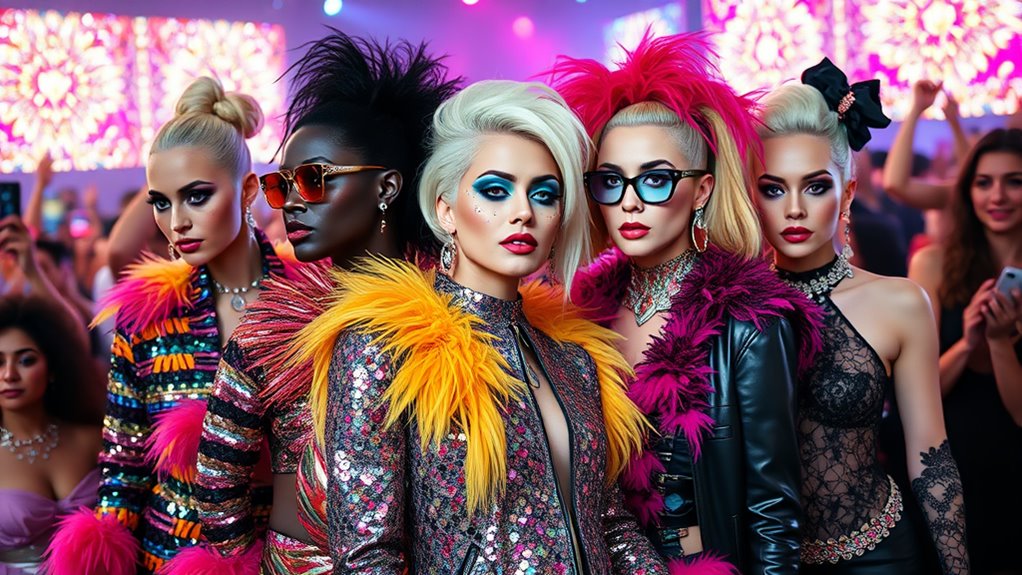 bold creative fierce makeup
