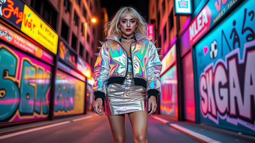 bold vibrant expressive fashion