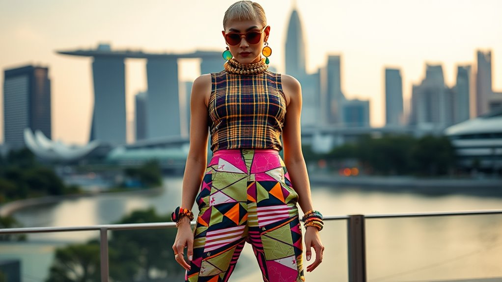 boldly mix patterns creatively