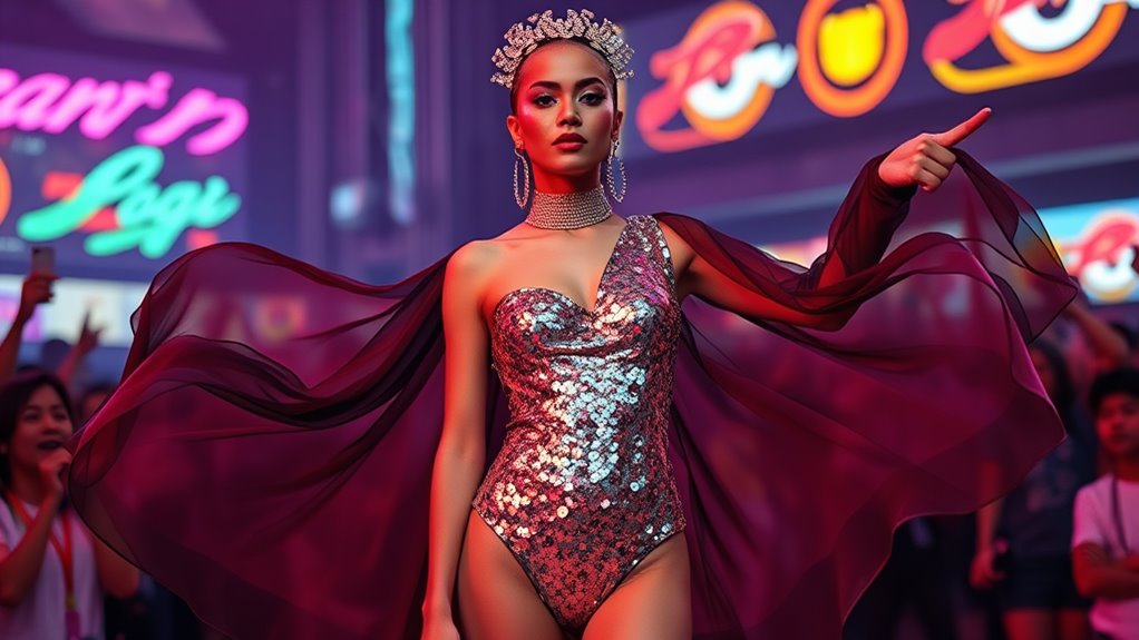 channel gaga with flair