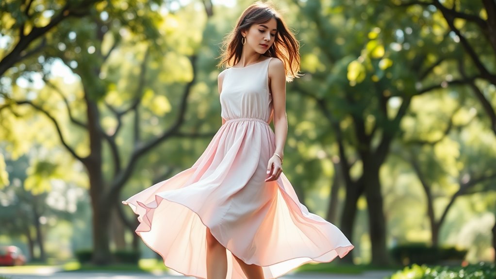 effortless chic midi dress