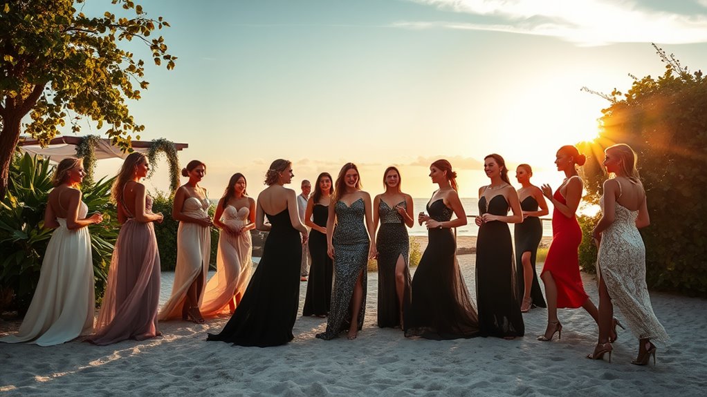 elegant attire for events
