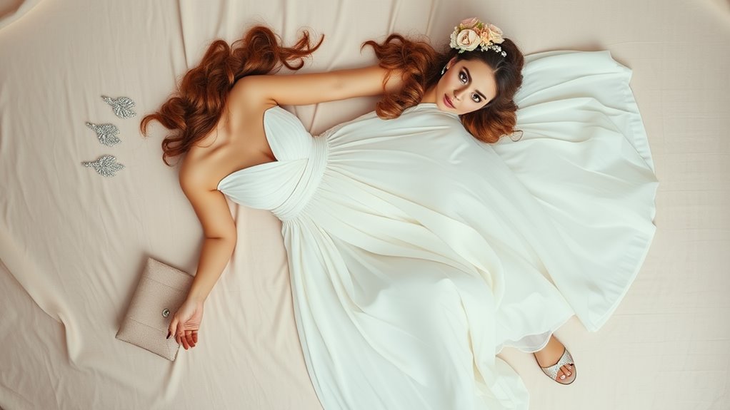 elegant hair natural makeup