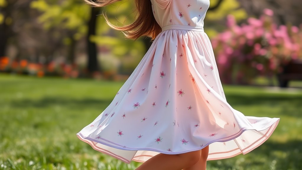 flirty dresses with ballet flats