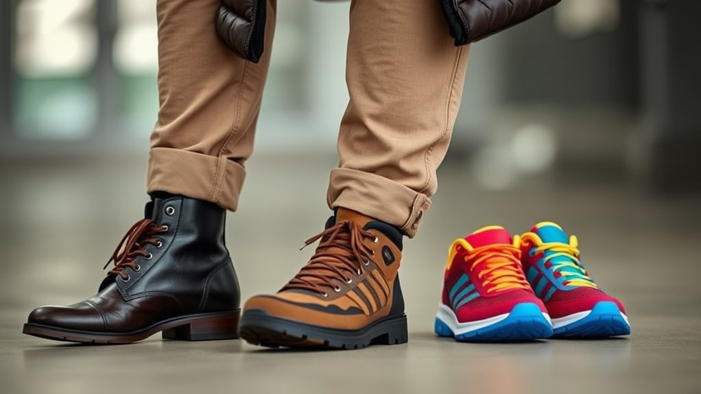 footwear for puffer vests
