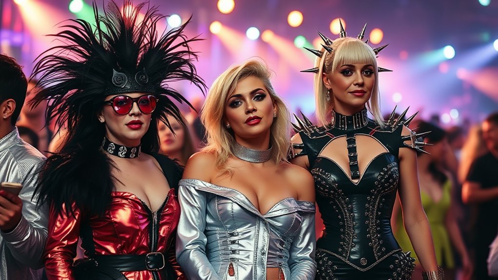 gaga inspired concert fashion statements