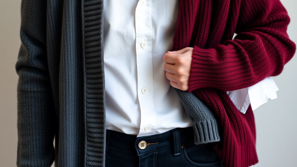 layered cozy sweater styles