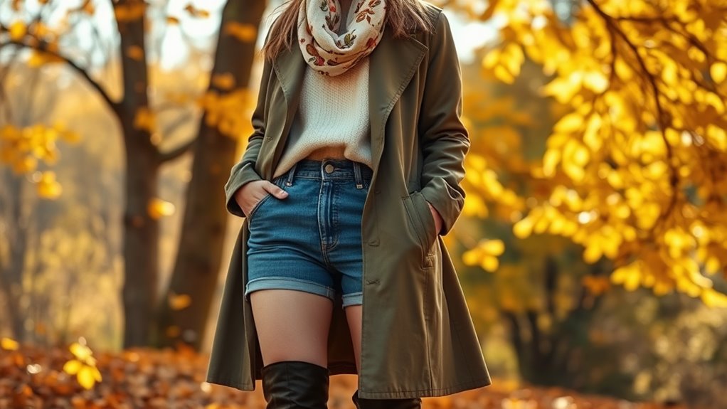 layered outerwear for warmth