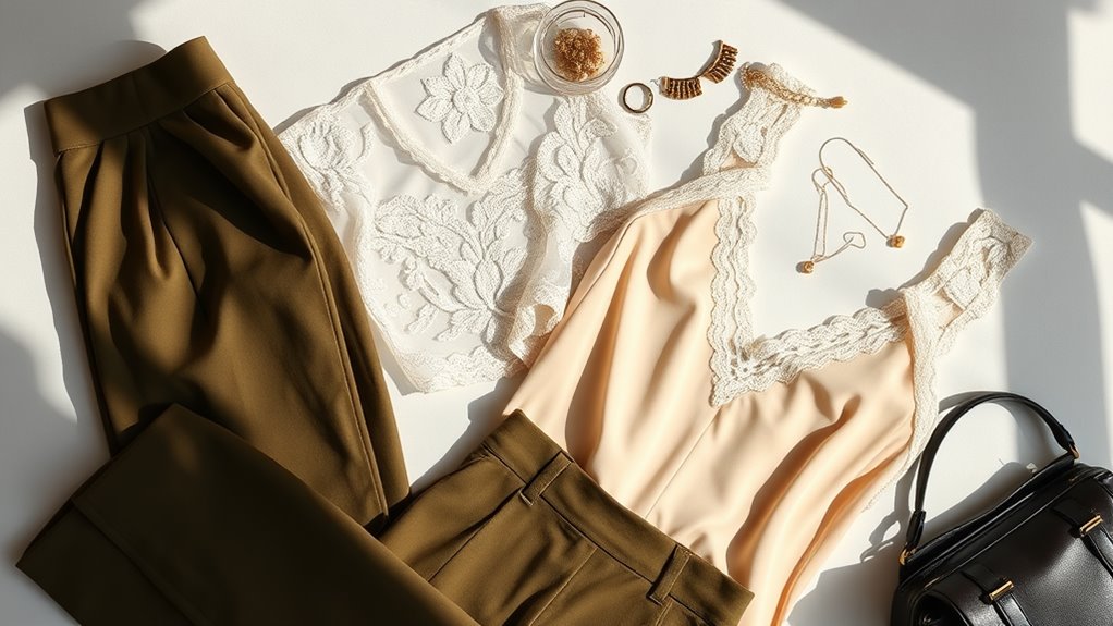 layering with sheer tops