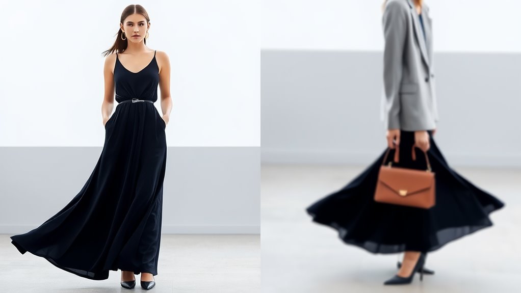 maxi dress business casual styling
