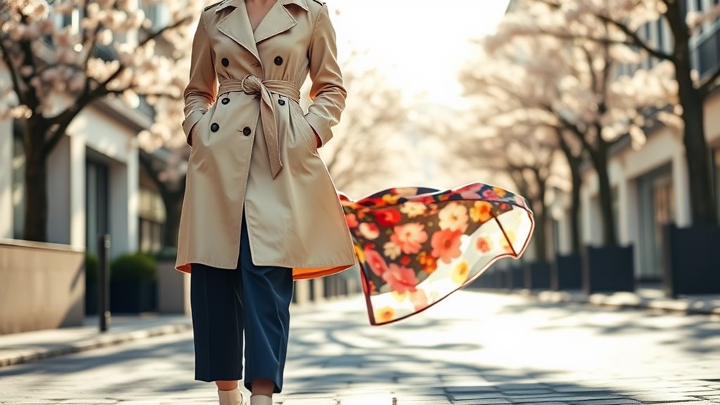 polished trousers or playful skirts