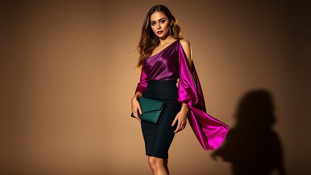 sophisticated evening event attire