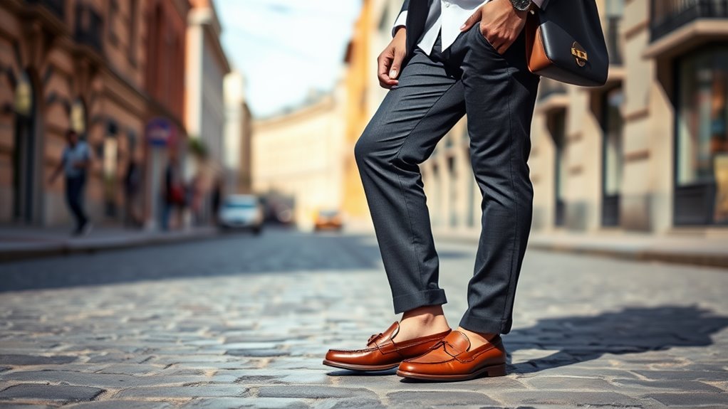 stylish loafers outfit ideas