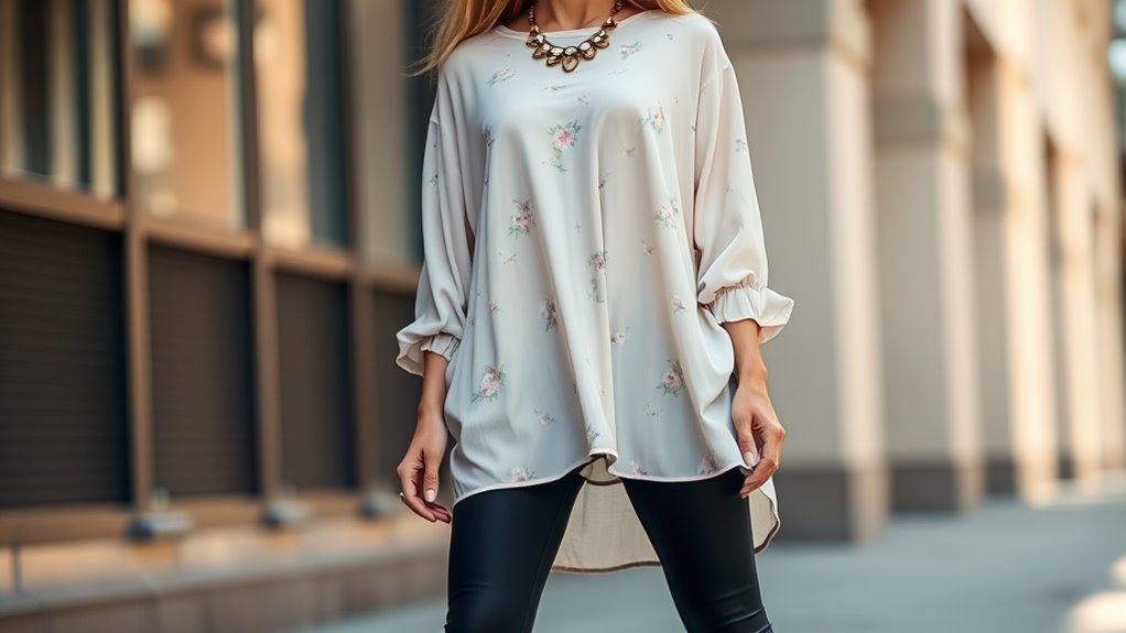 stylish tunics for layering