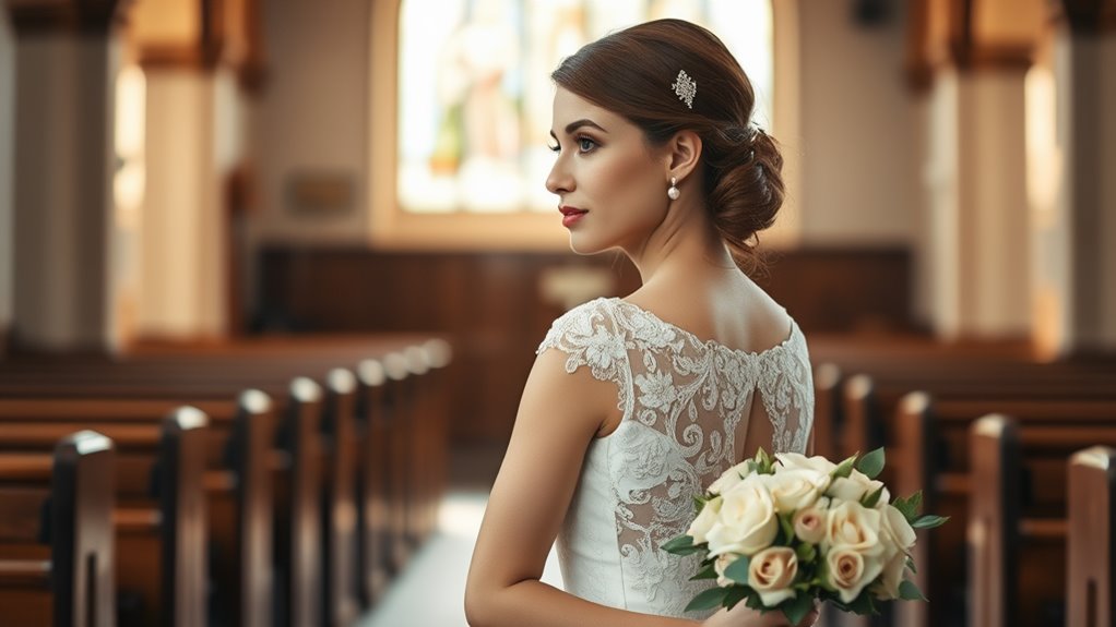 subtle accessories enhance elegance