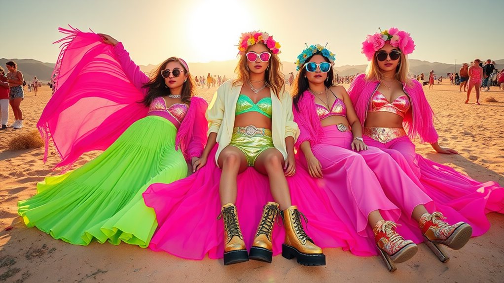 vibrant colors bold expression