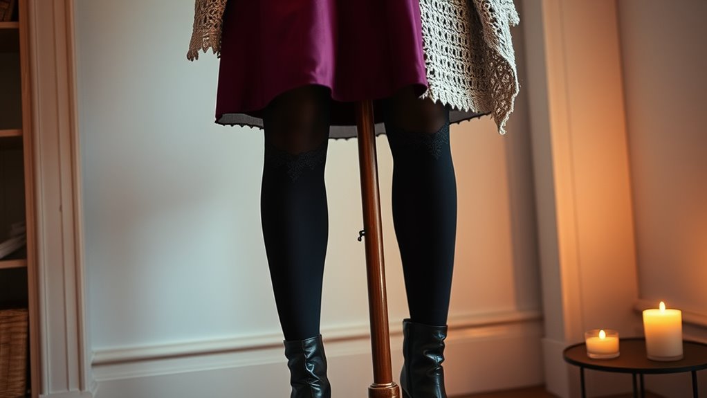 warm stylish cocktail layering