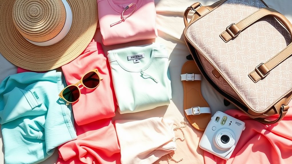 wrinkle free travel outfit ideas