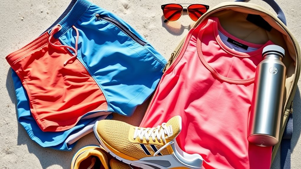 active wear for shore adventures