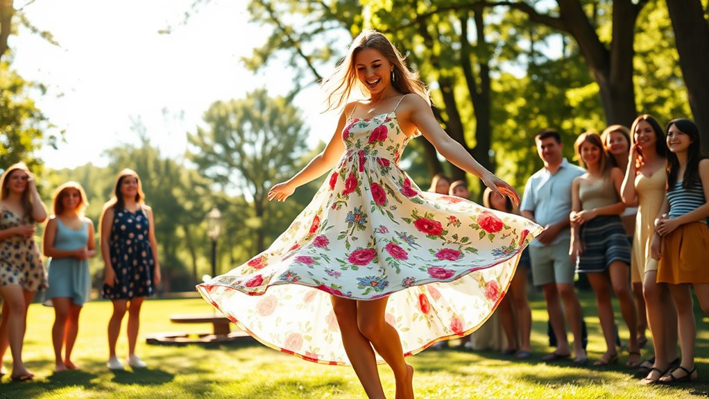 carefree elegant effortless confident
